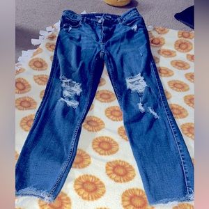 Ripped denim worn a couple times!